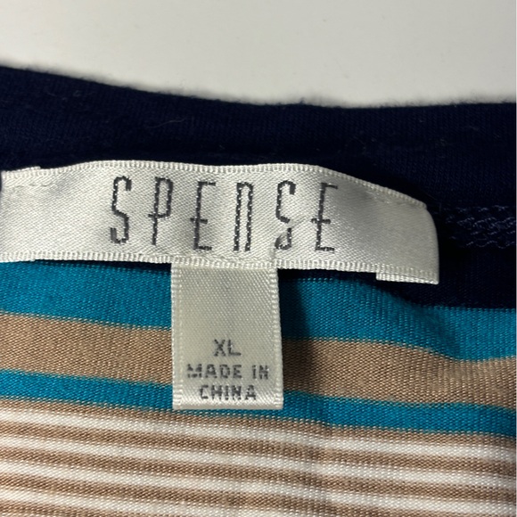 Spense Multi-Colored Striped Dress - Picture 2 of 3